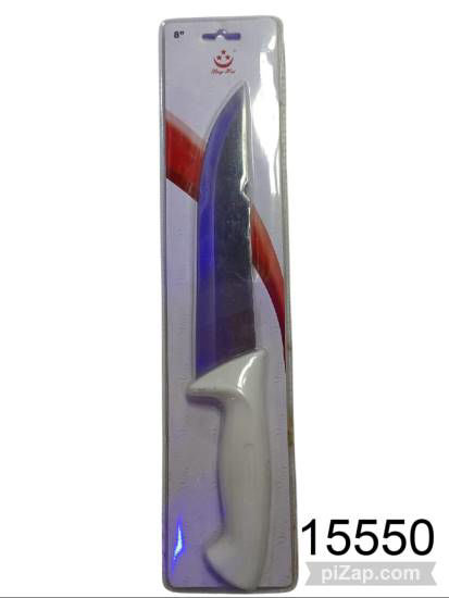 Imagen de CUCHILLO 33 CM MANGO BLANCO 3.26